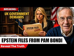UK GOVERNMENT DEMANDS Epstein Files From Pam Bondi — Explosive New Request Rocks DOJ!