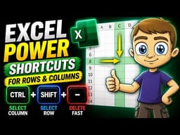 Excel Power Shortcuts for Rows and Columns: Work Faster Today
