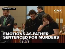 Man gets 40 years to life in prison for murdering his 11-year-old son and girlfriend