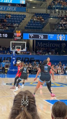 @WNBA: Naz gets this jumper to fall for the @AtlantaDream

ATL: 76
CHI: 70

There's 1:24 left to go ‼️ http...