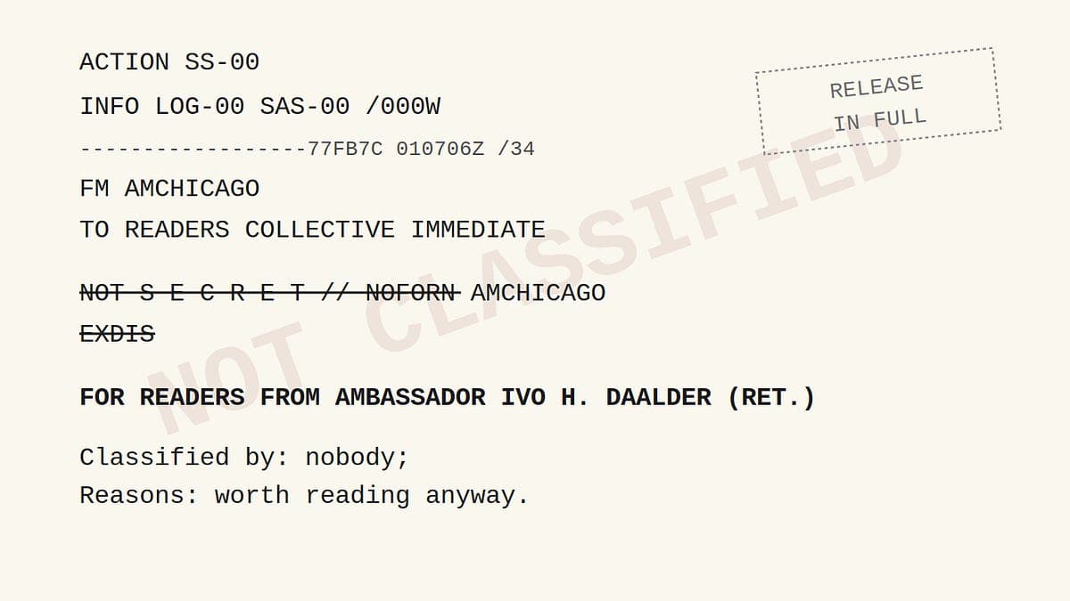 The Diplomatic Cable 008: Oil Is Flowing, but at What Cost?