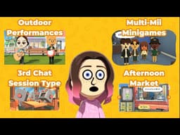 New Gameplay, Screenshots, First Update & New Teaser Trailer for Tomodachi Life: Living The Dream!!!