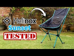 The Best Lightweight Camping Chair – Helinox Sunset Chair Review