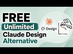 Unlimited FREE Claude Design Alternative! Google Stitch AI Designs Full Websites in Minutes