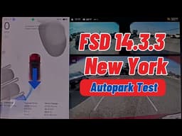 Tesla FSD 14.3.3 Autopark Testing: Streets, Stores & Fails! 🚗