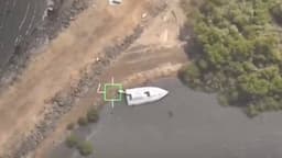 Govt Forces Destroy Houthi Drone Boat in Red Sea