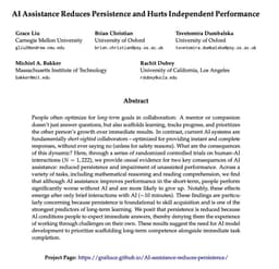 @jeremyphoward reposted: 🚨📄 New preprint! We find the “boiling the frog” equivalent of AI use. In a serie...