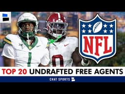 NFL UDFA Tracker: Top 20 Undrafted Free Agent Signings After The 2026 NFL Draft Ft. Michael Trigg