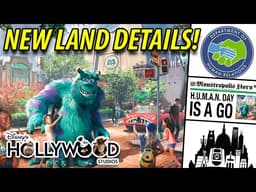 Disney Shares NEW Details on Monstropolis Coming to Hollywood Studios | Disneyland Halloween 2026