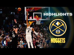 NBA Highlights: Jokic scores 40 as Nuggets win vs. Spurs for eighth straight | NBA on NBC | 4/4/2026