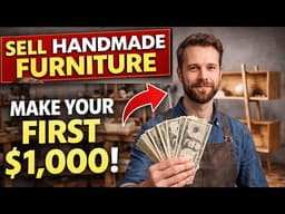 How to Sell Handmade Furniture Online and Make Your First $1,000 (Step by Step)
