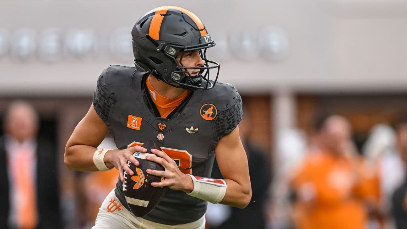 Tennessee QB George MacIntyre gets start against Alabama