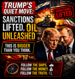 TRUMP’S QUIET MOVE: Sanctions Lifted, Oil Unleashed — This Is Bigger Than You Think