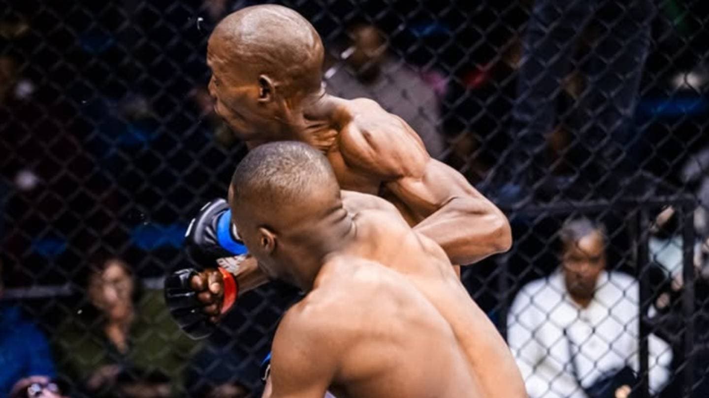 MMA Fighter Faceplants Opponent for One of the Scariest Knockouts of the Year