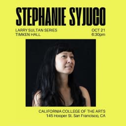 Larry Sultan Visiting Artist Lecture: Stephanie Syjuco @ CCA