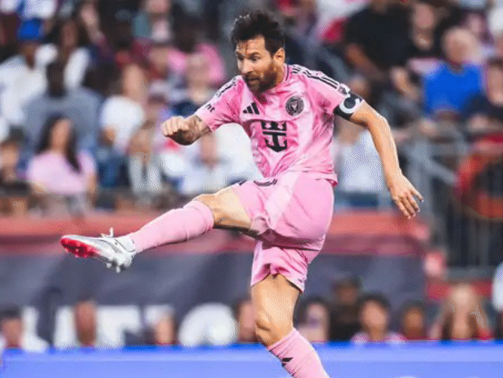 Lionel Messi scripts historic record in Inter Miami's 2-1 win