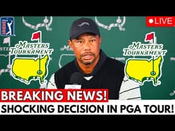 🚨 OMG! URGENT! TIGER WOODS JUST ANNOUNCED UNEXPECTED DECISION FOR THE MASTERS! FANS ARE SHOCKED!