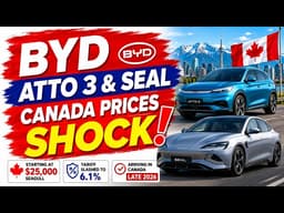 BYD Canada: How Much Will the ATTO 3 & Seal Actually Cost? (2026)
