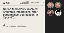 Notion temporarily disabled Anthropic integrations after ...