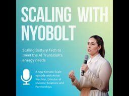 Scaling Battery Tech to Meet the AI Transition's Energy Needs