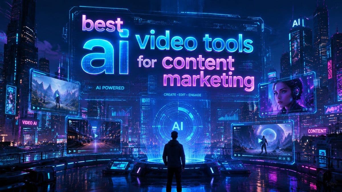 Best AI Video Tools for Content Marketing in 2026 (Top ...
