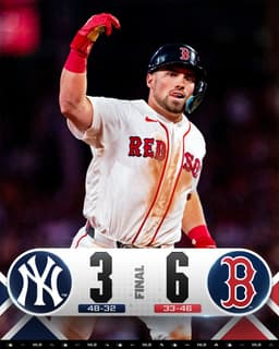 @MLB: Caleb Durbin homers as the @RedSox take the series opener against the Yankees! https://t.co/lyG6ddTn...