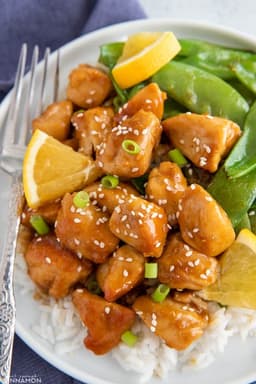 Healthy Chinese Orange Chicken
