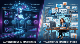 Autonomous AI Marketing vs Traditional MarTech - NYX.today