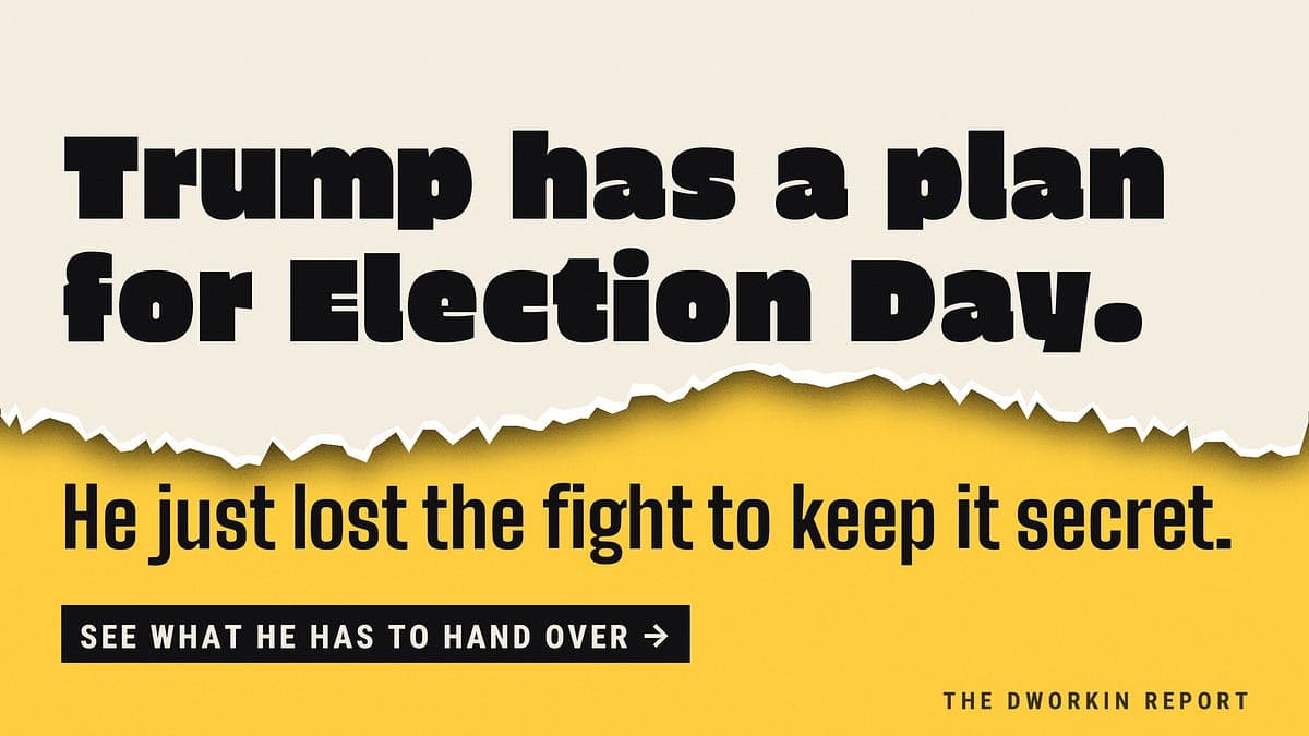Trump Fought To Hide His Plan For Election Day. He Lost.