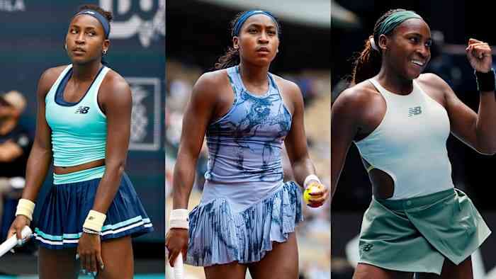 PHOTOS: Did Coco Gauff really wear a different outfit to ...
