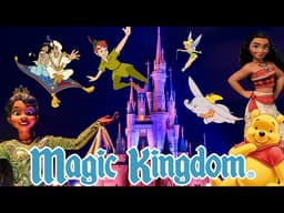 Disneyland Fan's FIRST REACTION to Disney World Magic Kingdom!