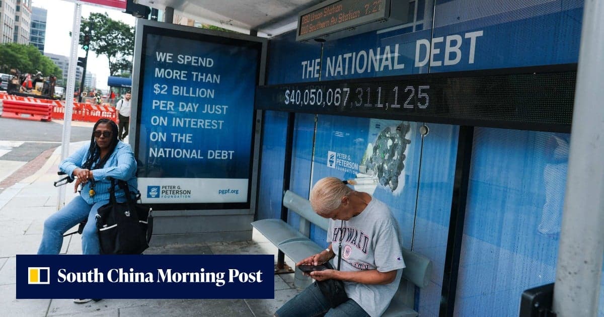 America's US$40tr debt gamble is getting harder to ignore ...