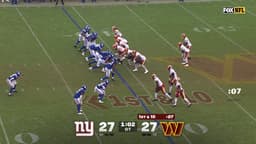 @NFL: Treylon Burks running through the defense 😤

@NYGvsWAS on FOX/FOX One
Stream on @NFLPlus https://t.c...