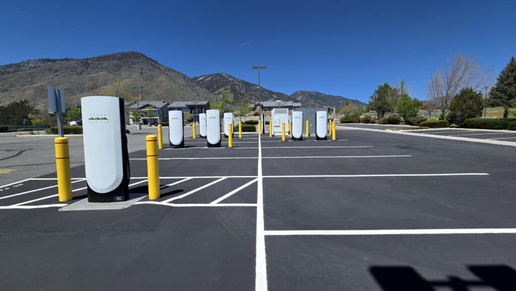 Tesla EV Charging With Food & Scenic Views in Genoa NV