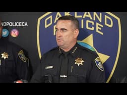 Watch: Oakland police, mayor discuss early 2026 drop in crime