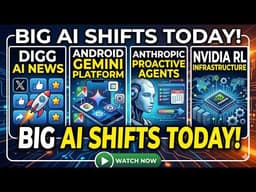 AI Daily: Digg AI News, Google Gemini Android, Anthropic Claude, and NVIDIA RL Infrastructure