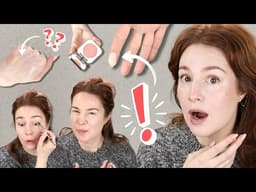 barely hinged trying new makeup FULL of surprises!!! And also relaxation