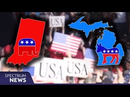 Trump-backed candidates win big in Indiana as Democrats score in Michigan