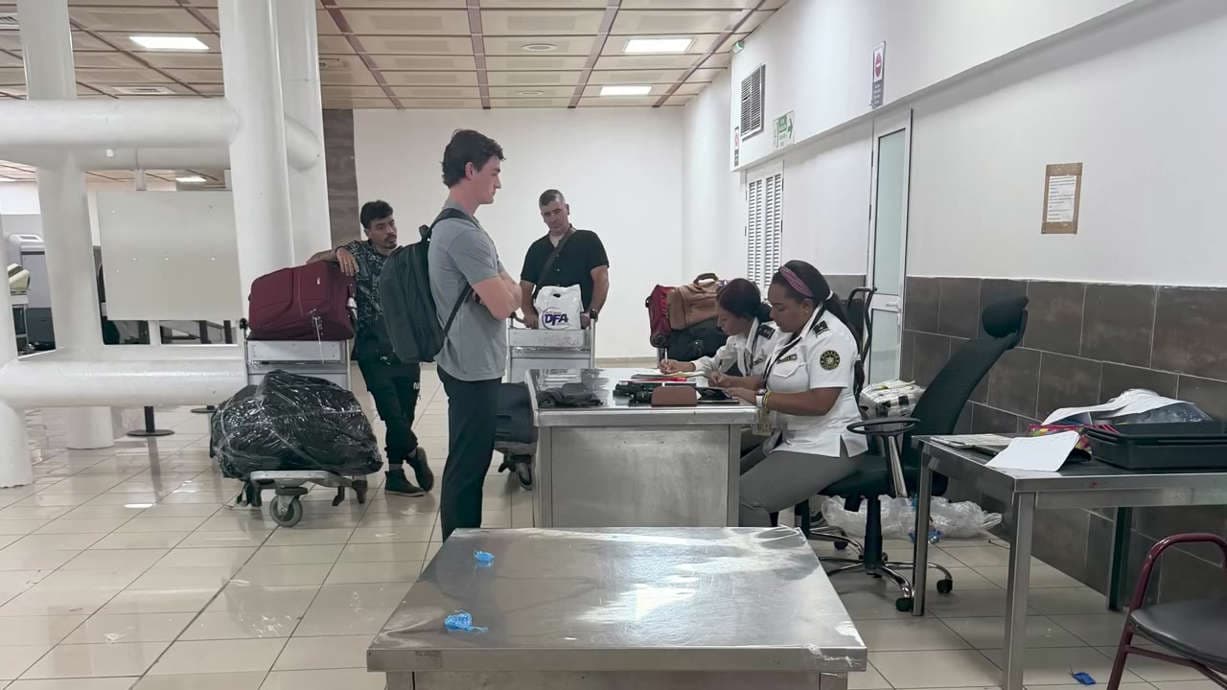 Nick Shirley says he was tracked from the airport | Watch