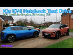 Kia EV4 GT Line S Hatchback POV Test drive and Detailed Review (EV4 versus EV3)