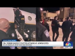Terror suspect plotted attacks at Jewish sites in LA, New York and Arizona: FBI