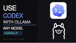 Codex Tutorial - use Codex CLI + Ollama Models Locally