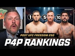 NEW Pound-for-Pound Rankings post UFC Freedom 250: Gaethje rises with historic win, Pereira plummets