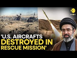 US-Iran War: US Rescue Mission Turns Costly? Iran Says C-130, Helicopters Downed | WION Originals