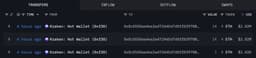 @lookonchain: Three newly created wallets (possibly belonging to the same whale) withdrew 4,303 $ETH($8.67M) from ...