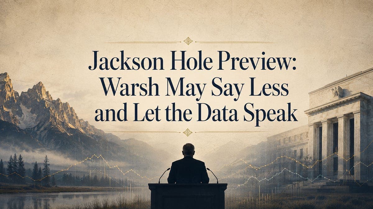 Jackson Hole Preview: Warsh May Say Less and Let the Data ...