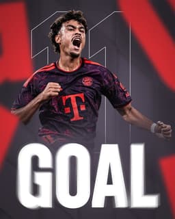 @FCBayernEN: ⚽️ | 𝗚𝗢𝗢𝗢𝗢𝗢𝗢𝗔𝗔𝗔𝗔𝗔𝗔𝗟𝗟𝗟𝗟𝗟𝗟𝗟!!!!

We back in the game thanks to Nathaniel Brown. Another assist from Ha...