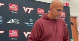 Hokies' Franklin on loss to Pitt and moving on to Cal