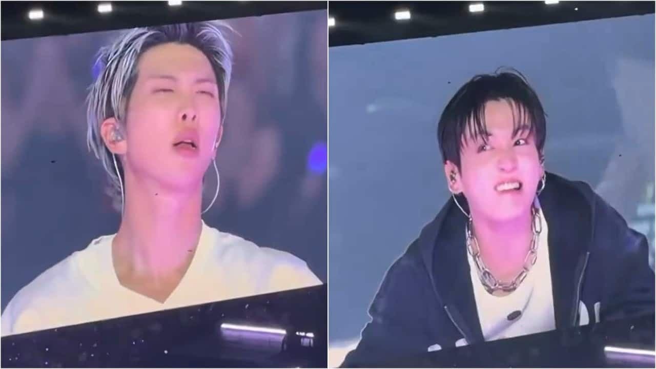 BTS' RM And Jungkook's reaction to Permission To Dance amidst ...