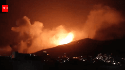 Watch: Trump claims ‘many of Iran’s military leaders’ killed in ‘massive’ strike; shares video - The Times of India